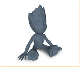 Baby Groot 3D Model